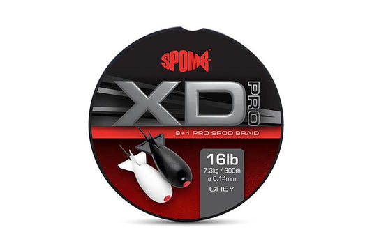 Fox Spomb XD Pro Braid Grey 8+1 0.14mm 16lbs