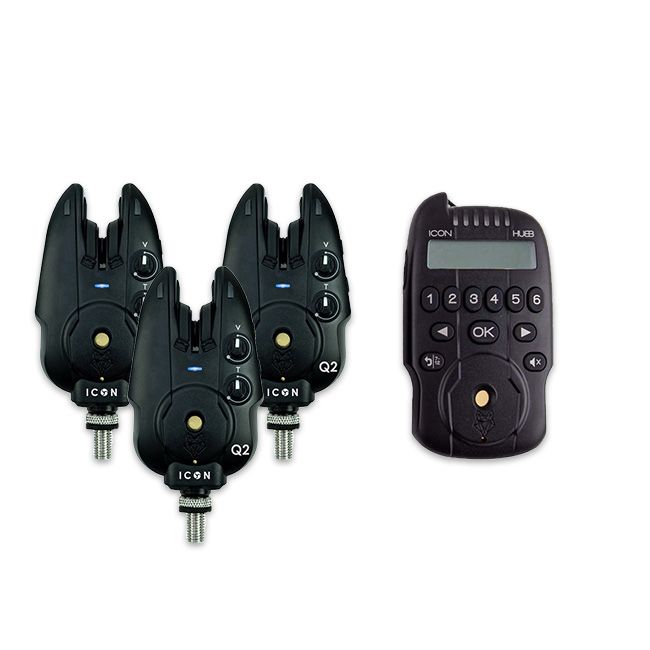 Wolf Icon Q2 Alarm 3 Rod Set (Hubb Receiver)