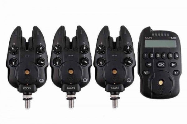 Wolf Icon QI Alarm 3 Rod Set (Hubb Receiver)